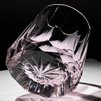 Edo Kiriko Cut Crystal Whiskey Glass Tea Cup – K9 Lead-Free Crystal, 201ml, Light Luxury