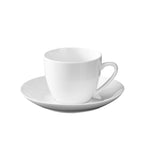 Porcelain Coffee Cup & Saucer Set – Hotel Quality, Multiple Sizes (80ml–250ml)