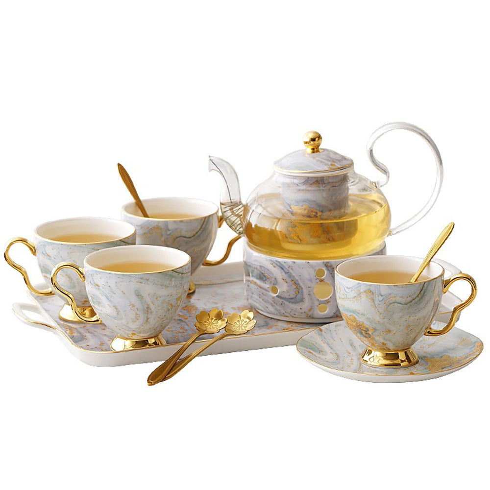 Golden Beach English Modern Tea Set