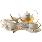 Golden Beach English Modern Tea Set