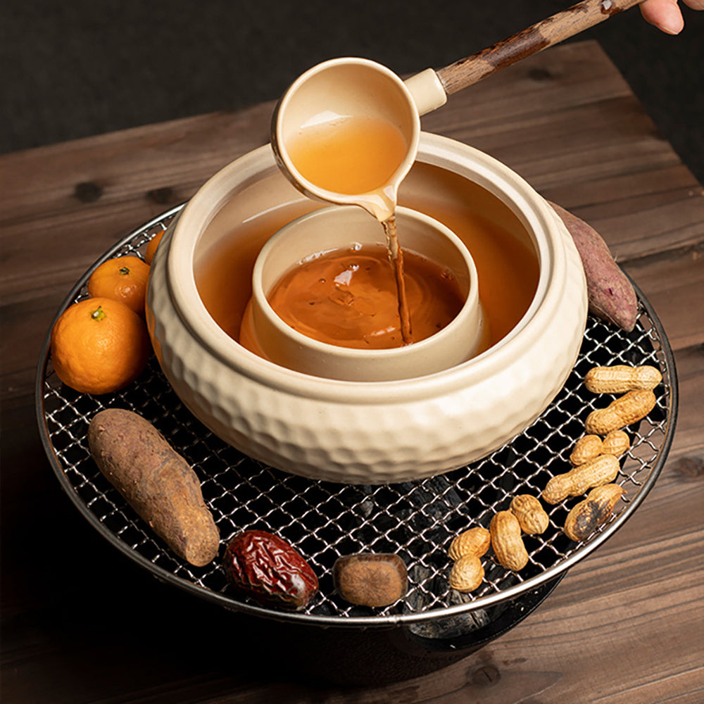 Cast Iron Tea Cooker Set