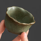 Coarse Pottery Kyusu Lotus Chinese Tea Set