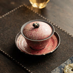 Pink Rock Ore Pottery Gaiwan