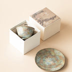 Ice Crack Daisy Porcelain Gaiwan