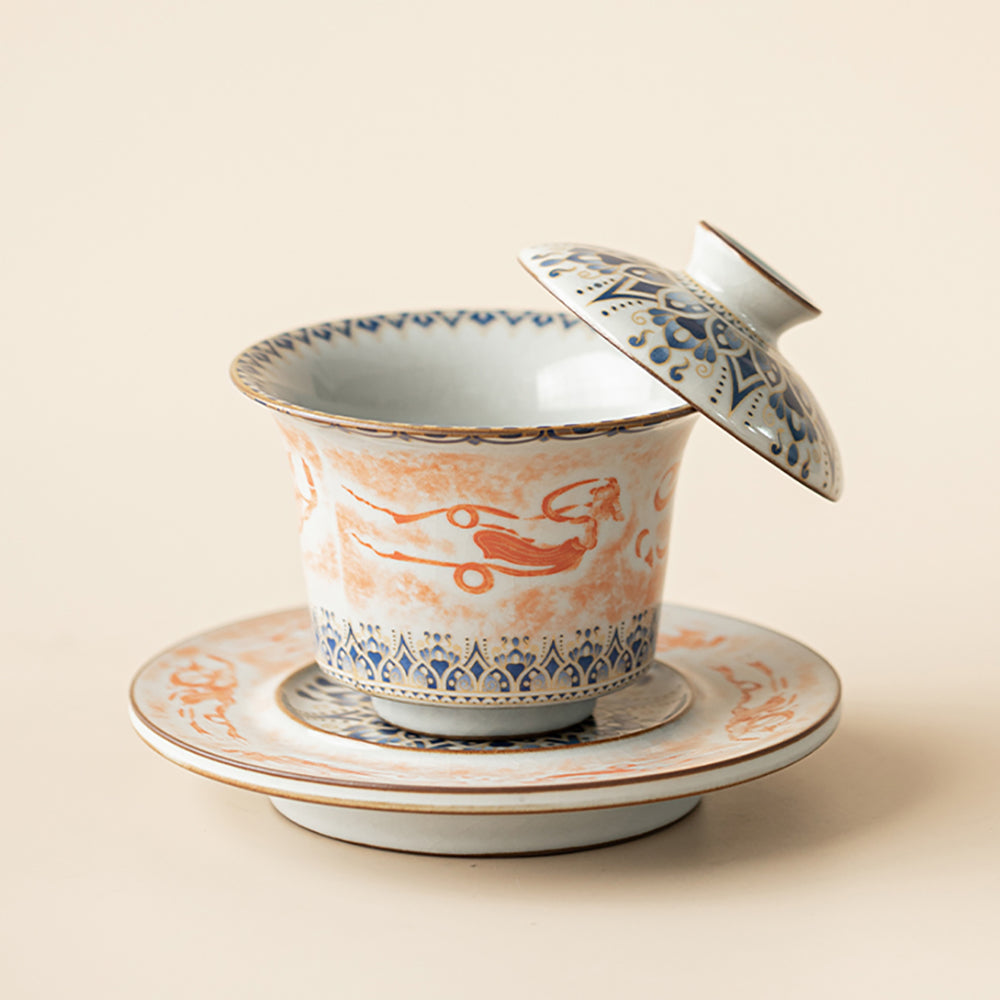 Dunhuang Feitian Ruyao Porcelain Gaiwan