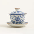 Blue And White Ruyao Porcelain Gaiwan
