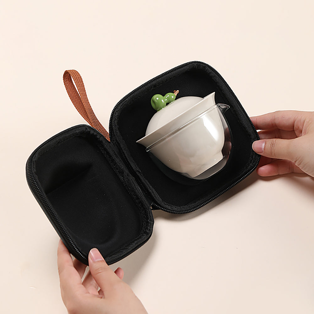 Gourd Gaiwan Travel Tea Set