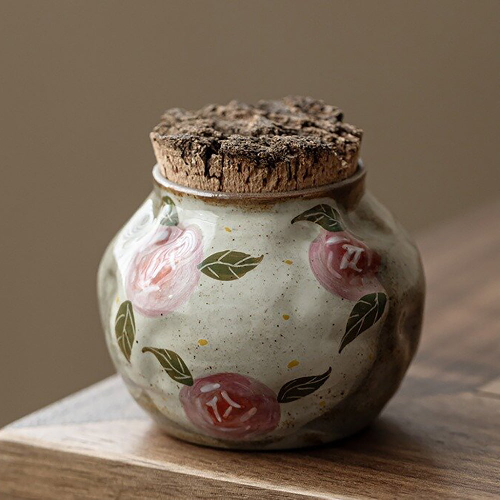 Handmade Pottery Tea Caddy
