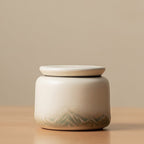 Gradient Mountain Three Tea Caddies Set