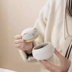 Lucky Cat Three Tea Caddies Set