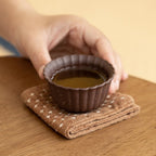 Purple Clay Five Elements Tea Cup Set