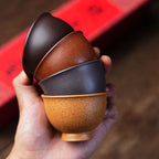 Purple Clay Goblet Gongfu Tea Cup Set