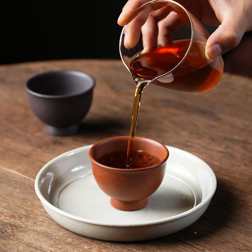 Purple Clay Goblet Gongfu Tea Cup Set