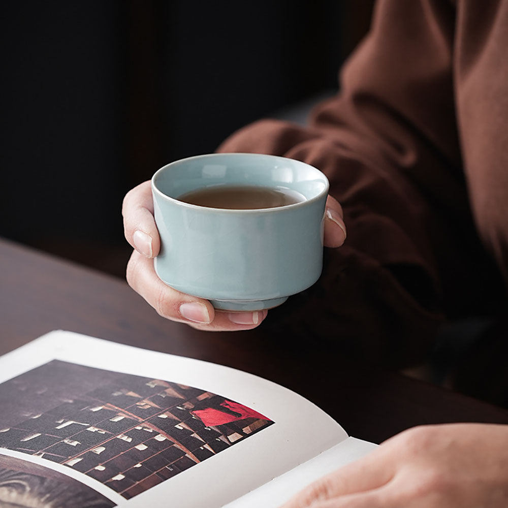 Five Kiln Firing Ceramic Gongfu Tea Cup Set