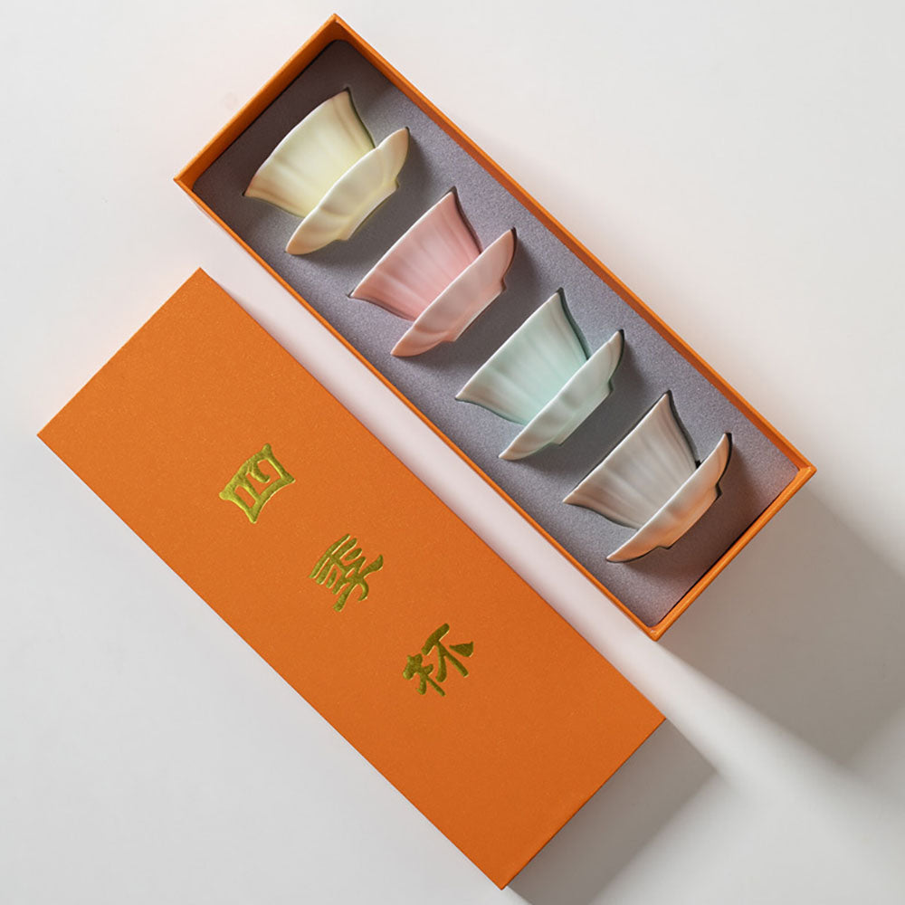 Ruyao Four Seasons Gongfu Tea Cup Set