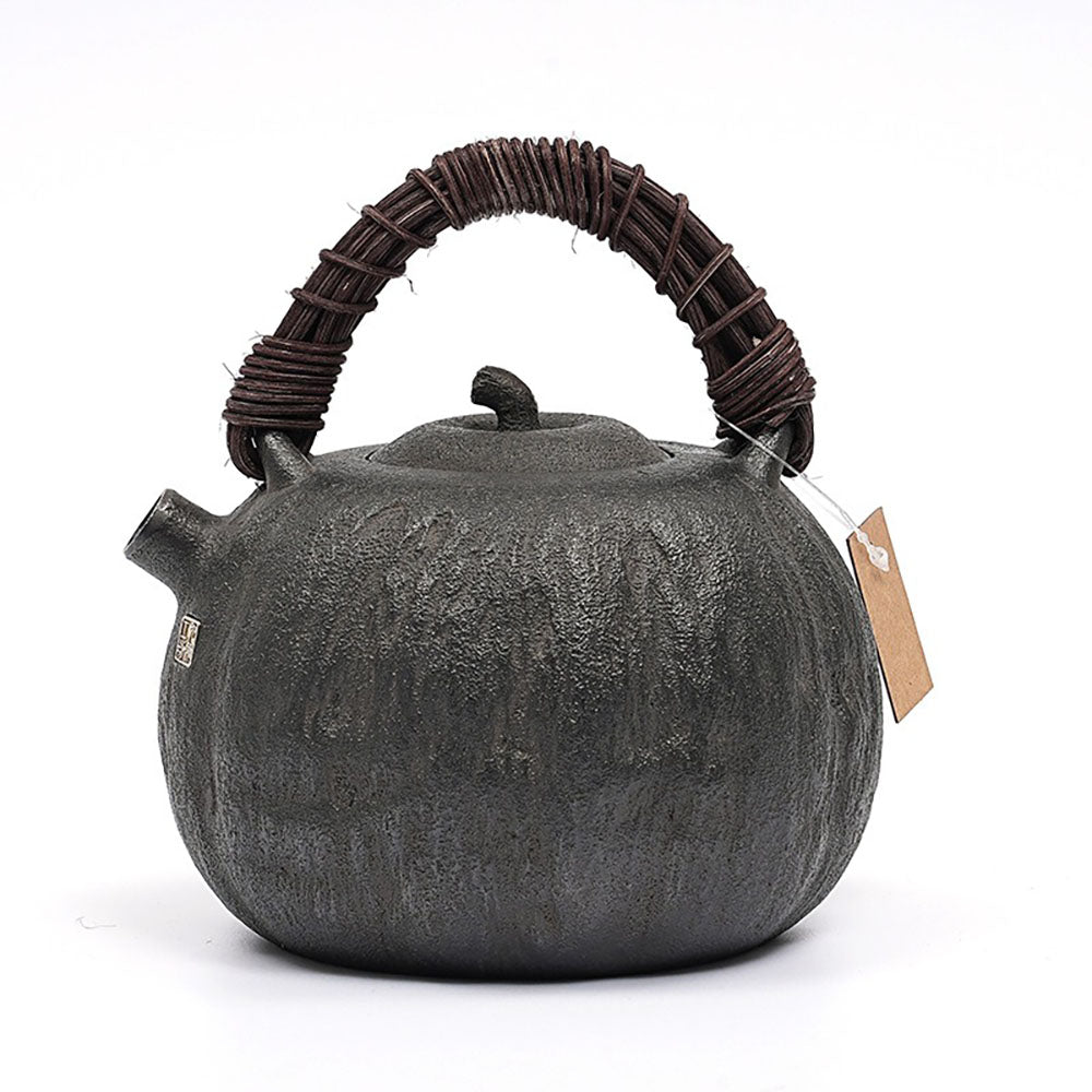 Japanese Melon Cast Iron Teapot