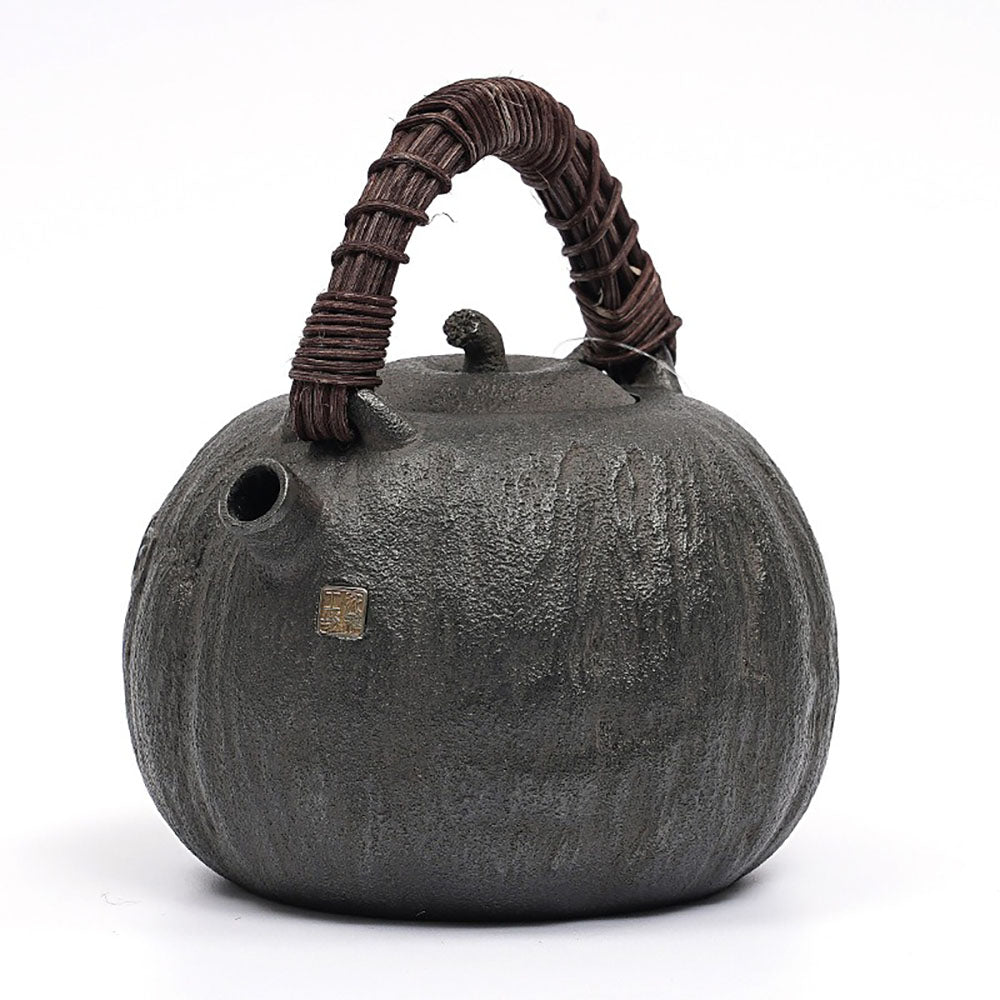Japanese Melon Cast Iron Teapot