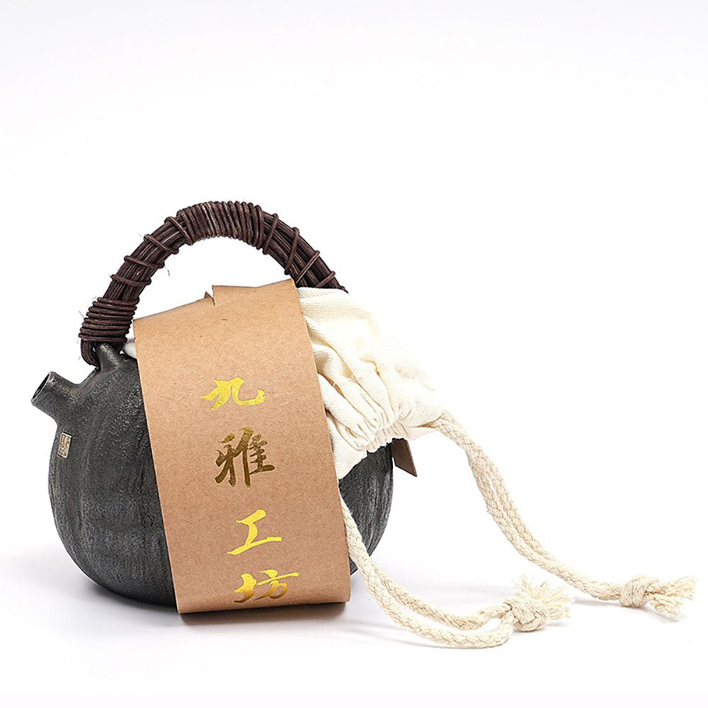 Japanese Melon Cast Iron Teapot