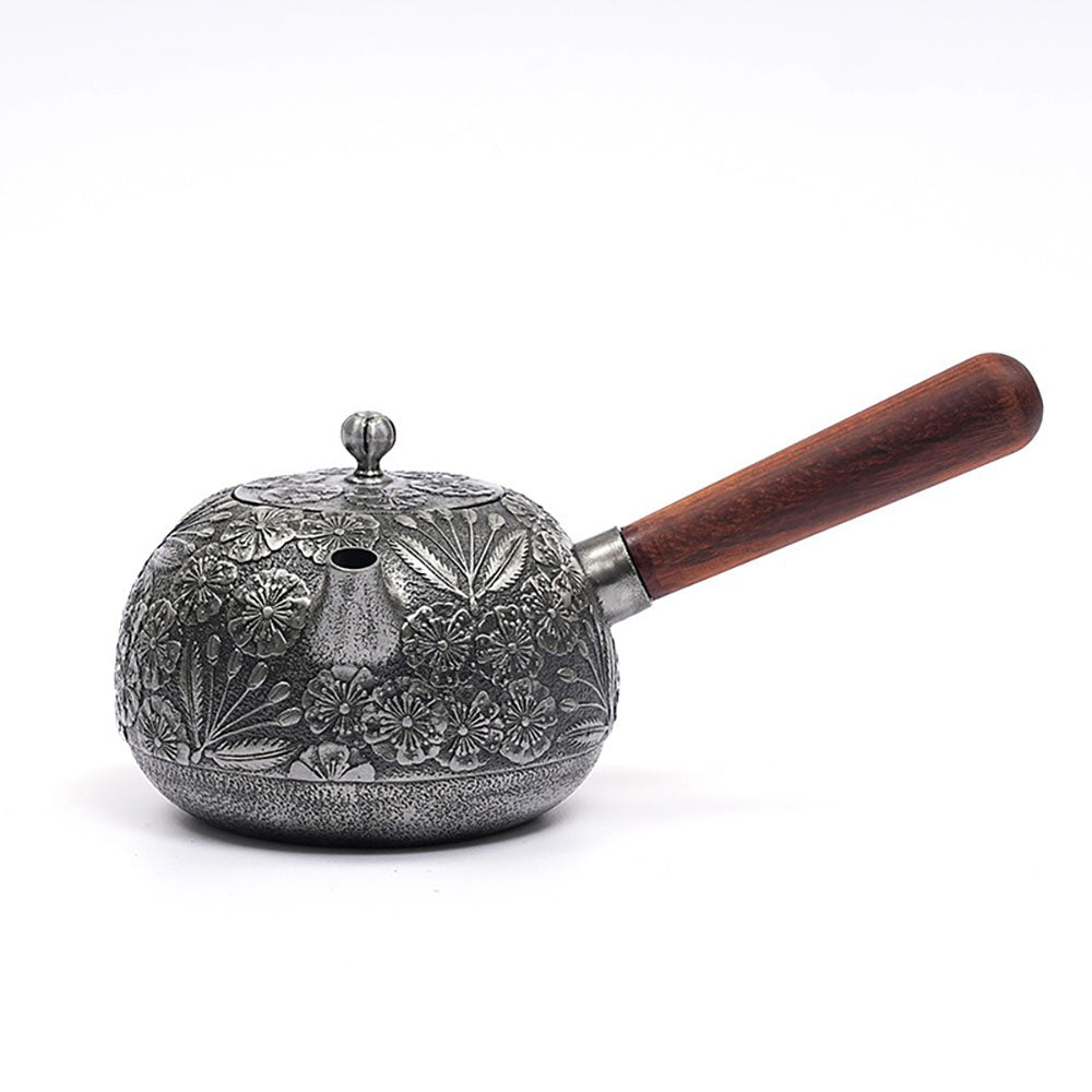 Japanese Sand Iron Side Handle Teapot