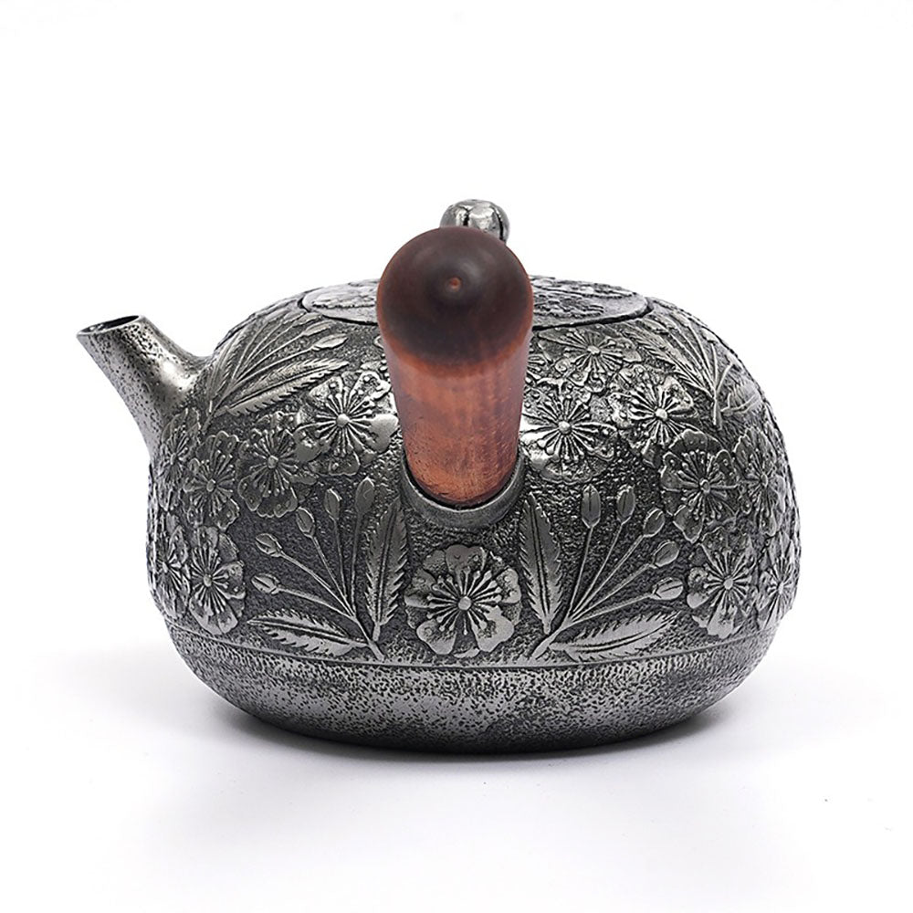 Japanese Sand Iron Side Handle Teapot