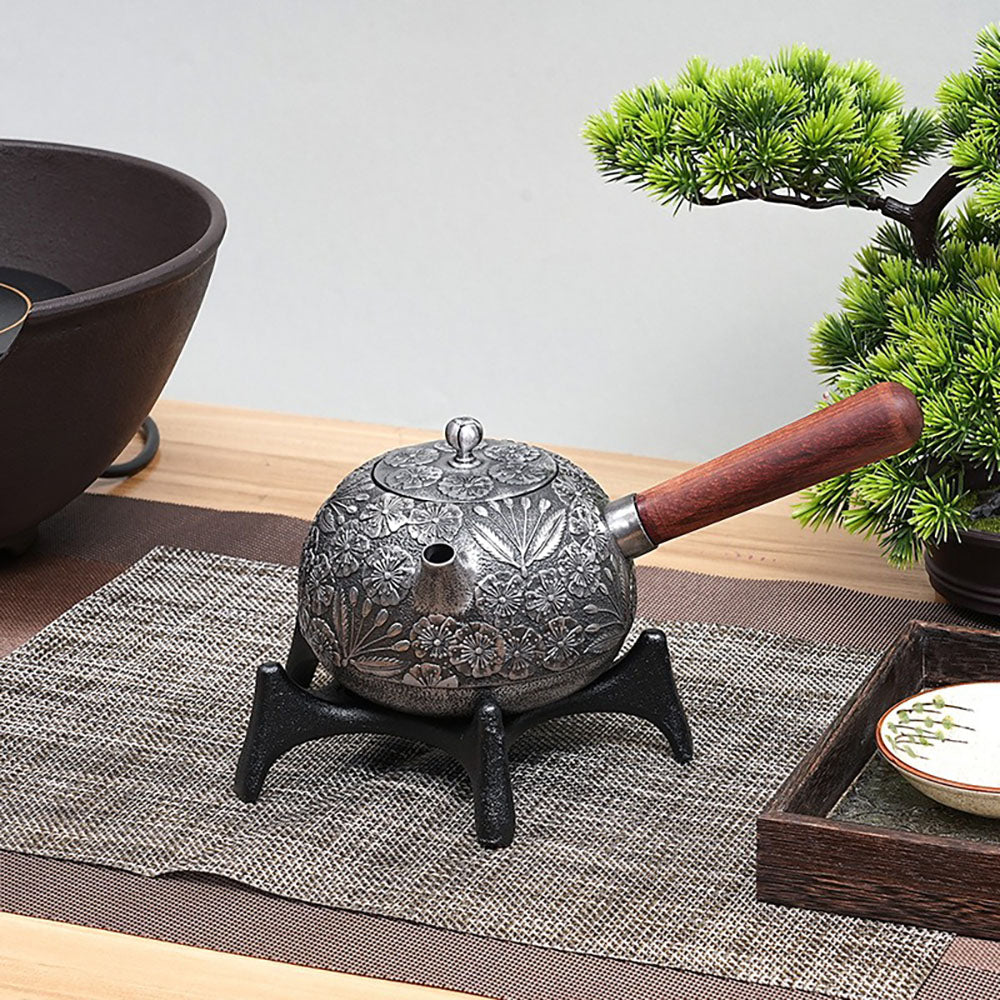 Japanese Sand Iron Side Handle Teapot