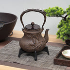 Japanese Tiger Roar Cast Iron Teapot