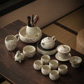 Ruyao Peach Blossom Chinese Tea Set