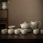Ruyao Peach Blossom Chinese Tea Set