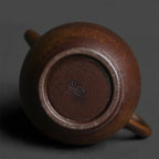 Chinese Dragon Egg Coarse Pottery Teapot