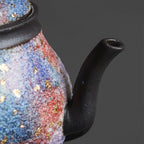 Chinese Colorful Sandstone Junde Teapot