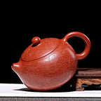 Yixing Auspicious Cloud And Dragon Xi Shi Teapot