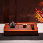 钩月竹茶盘