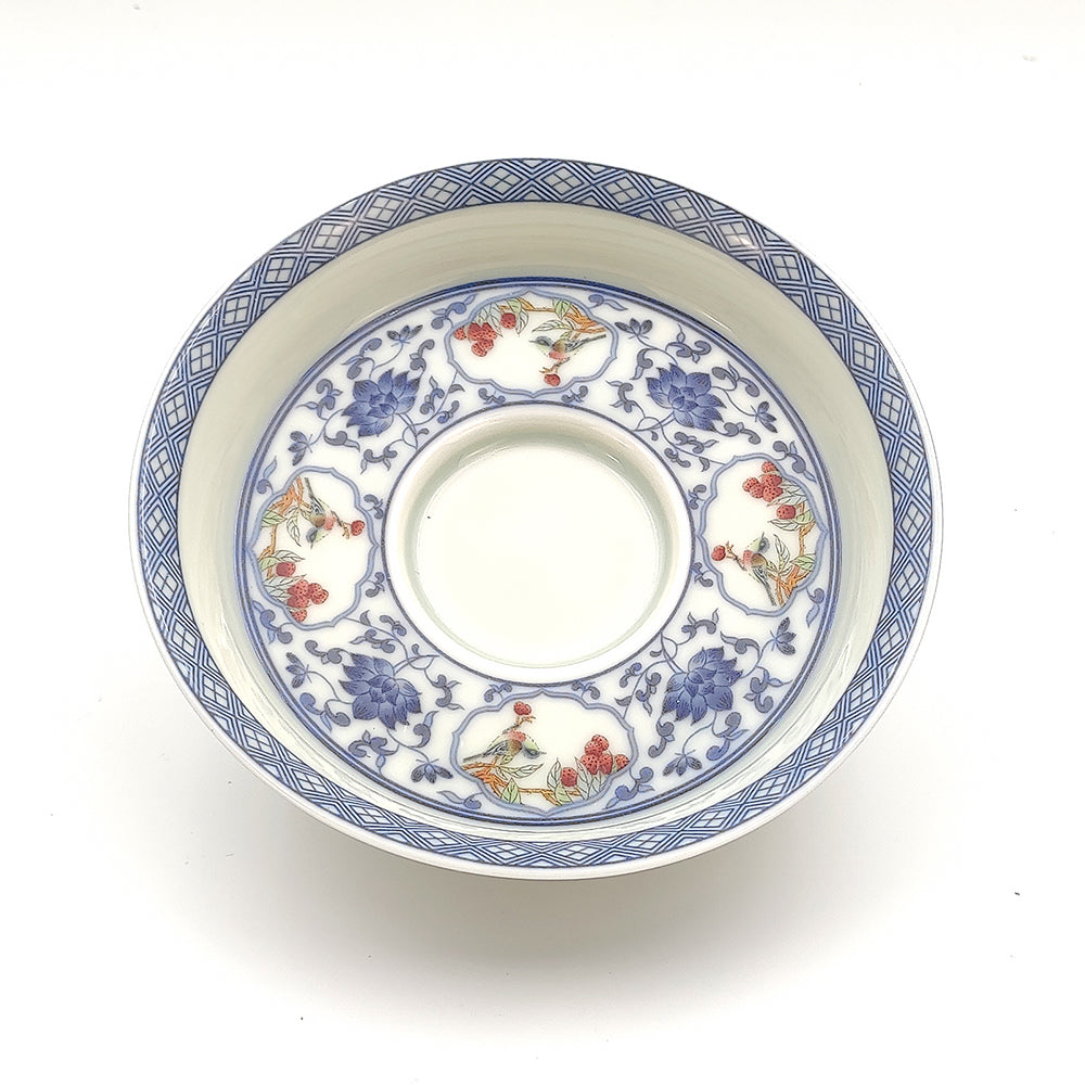 Magpie Lychee Blue And White Gaiwan