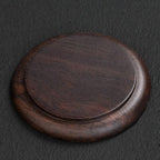 Peach Blossom Ebony Coaster Set