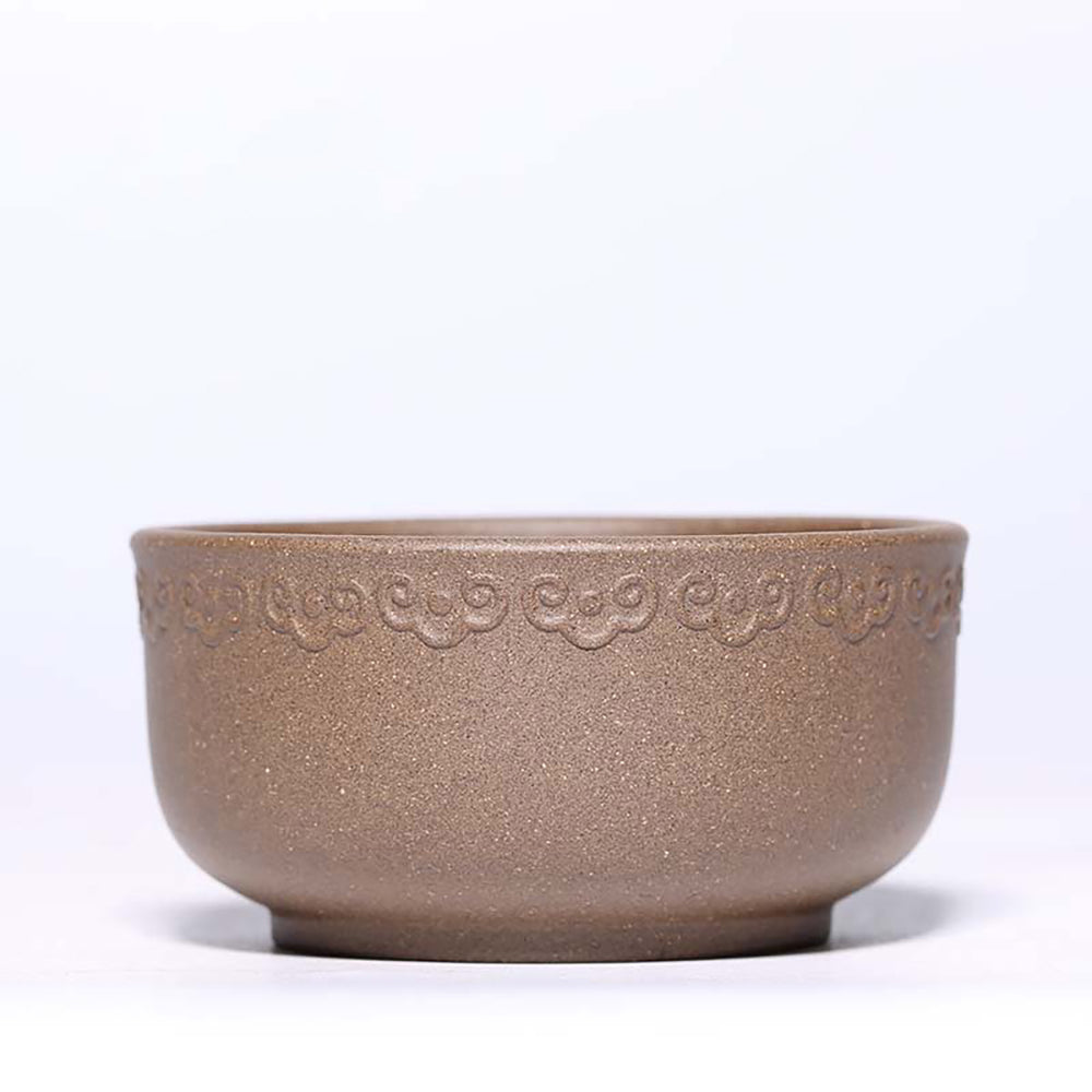 Five Color Purple Clay Auspicious Cloud Gongfu Tea Cup (Set of 5)