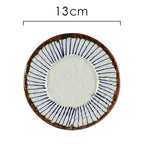 (Set of Two) Japanese Tea Cup With Handle And Saucer