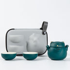 Maneki Neko Lucky Cat Travel Tea Set