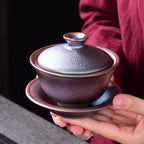 Handmade Tenmoku Tianmu Jian Zhan Chinese Tea Set