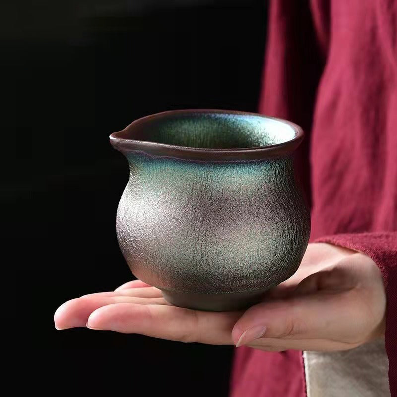 Handmade Tenmoku Tianmu Jian Zhan Chinese Tea Set