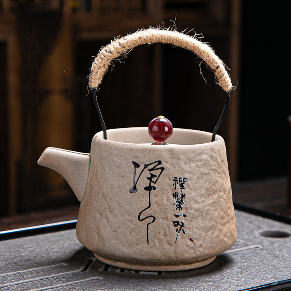 Japanese Zen Stone Style Teapot