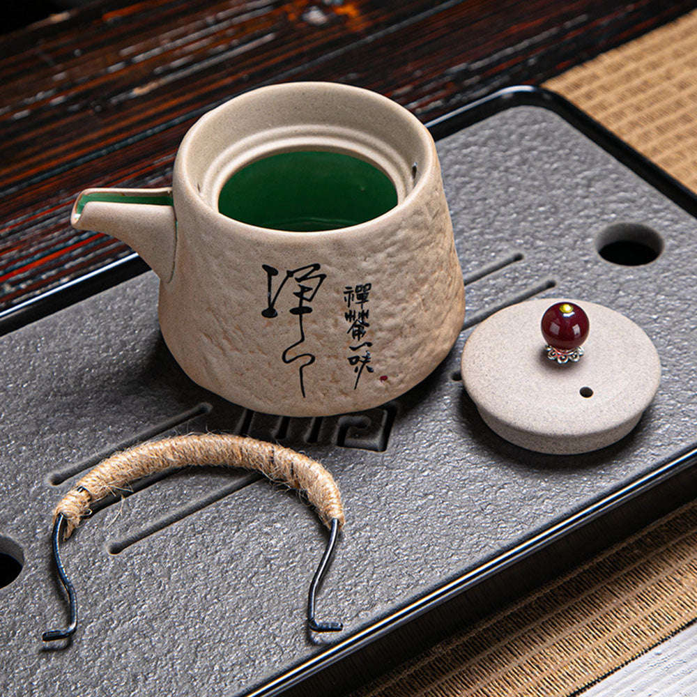 Japanese Zen Stone Style Teapot