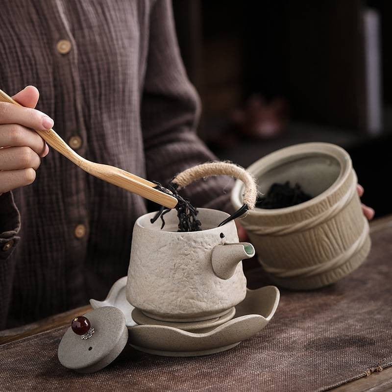 Japanese Zen Stone Style Teapot