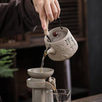 Japanese Zen Stone Style Teapot