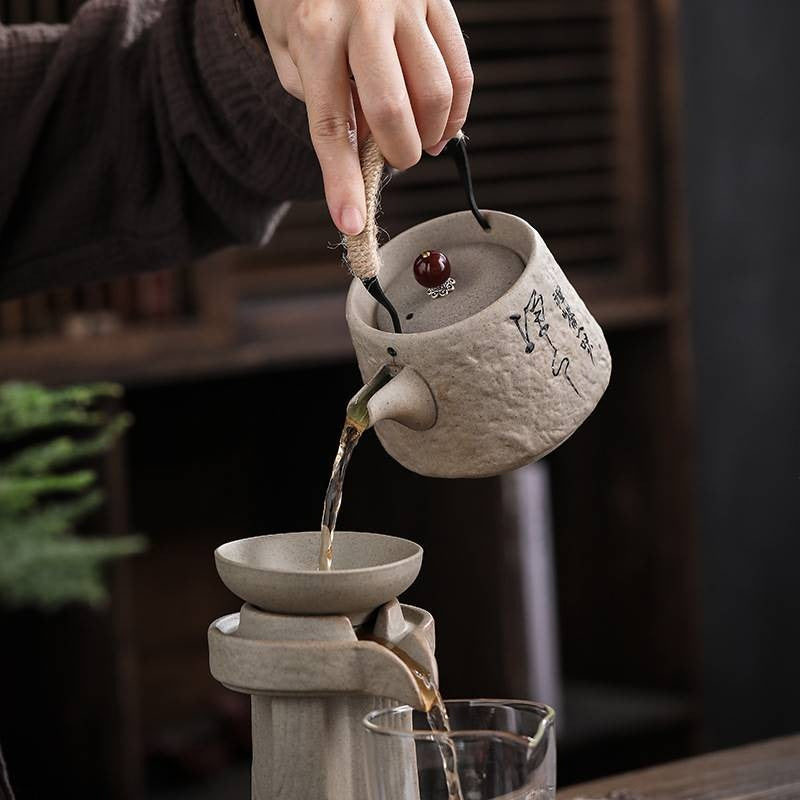 Japanese Zen Stone Style Teapot