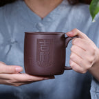 紫砂祥狮内胆杯