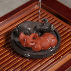 Yixing Clay Ba Gua Buffalos Tea Pet