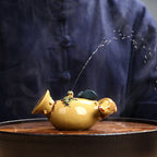 Yixing Clay Lotus Root With Frog Tea Pet