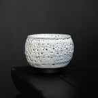 Gold Dotted Shinoyaki Gongfu Tea Cup