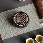 Black Ceramic Lotus Teapot Warmer