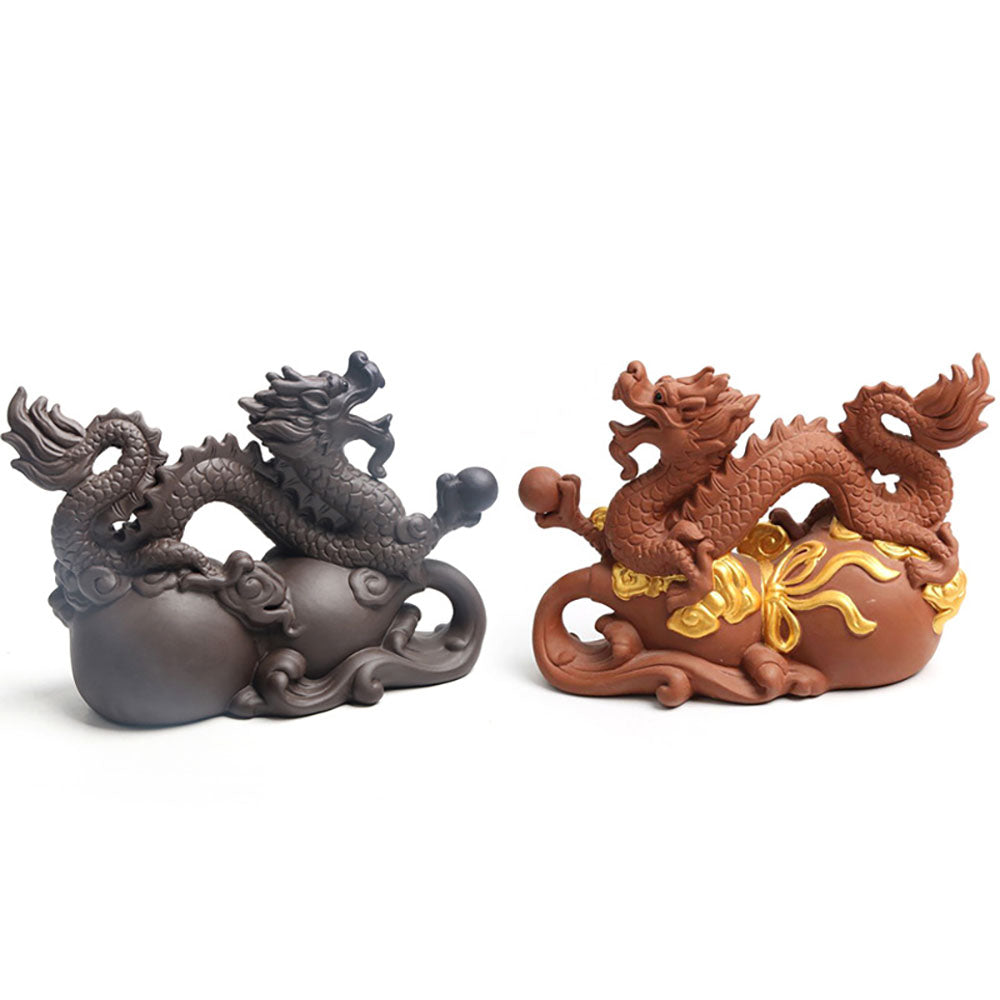Handmade Yixing Clay Dragon Tea Pet